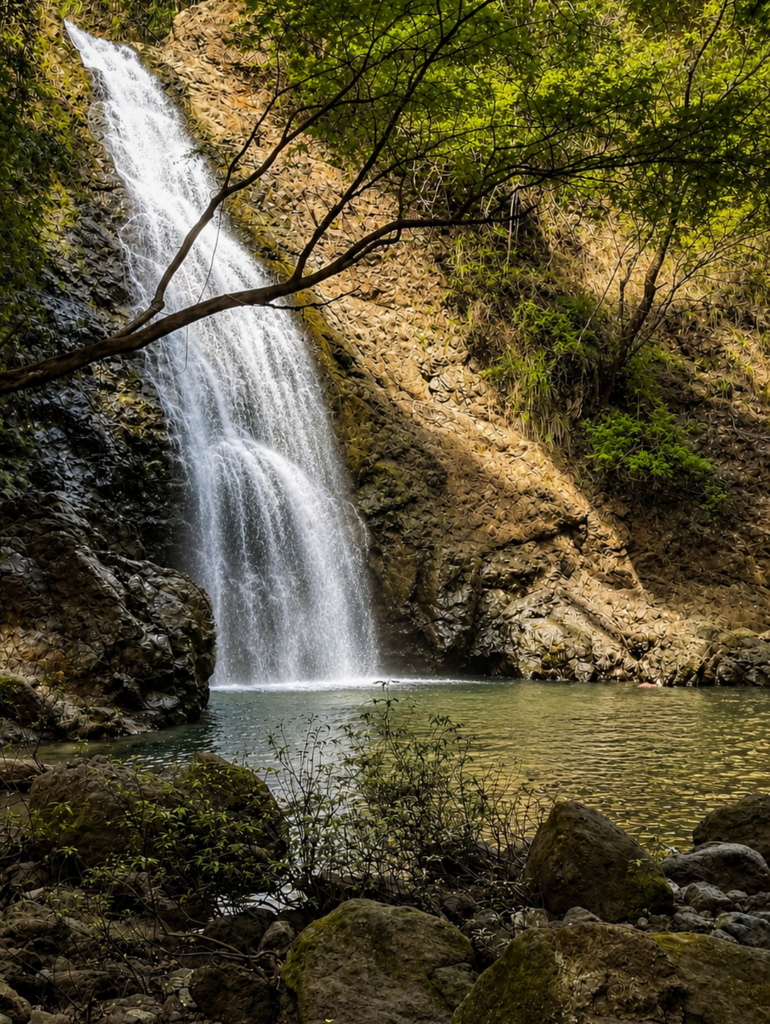 hidden waterfall 1087x1446